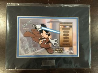 Star Wars Disney Character Key Jedi Mickey Mouse 23/1000 Acme Archives Direct