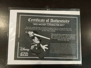 Star Wars Disney Character key Jedi Mickey Mouse 23/1000 Acme Archives Direct 3