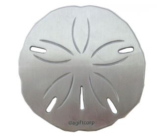 Tropical Metal Sand Dollar Wall Art Decoration Paper Weight
