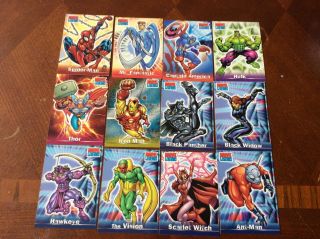 2001 Topps Marvel Legends Trading Cards Complete Base Set