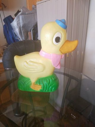 Union Products 1995 Easter Baby Duck Blow Mold