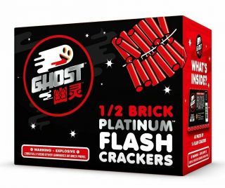Fireworks 1/2 Brick (40 Packs) Gold/silver Flash July 4th Labels
