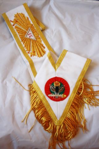 33rd Degree Sash (delivery) To Clear