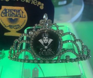 Disney Parks Arribas Evil Queen I’m The Queen Jeweled Villains Tiara Crown 2