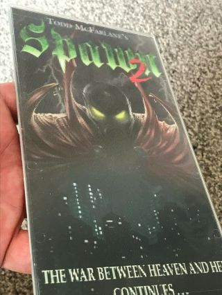 Spawn Hbo Animated Series 2 4 " X 7.  5 " Lenticular Promo Card / Standee 1998 Rare