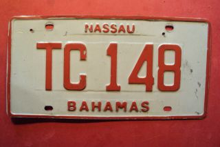 Bahamas - Nassau - Tc 148 - License Plate - 2000s