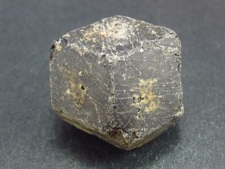 Black Andradite Melanite Garnet Crystal From Tanzania - 1.  0 " - 19.  0 Grams