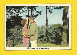 Love On A Rooftop Pete Duel Judy Carne Belgium Card 43