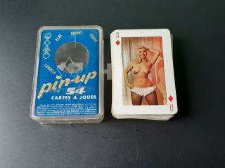 Vintage Pin Up France 54 Nude Playing Cards