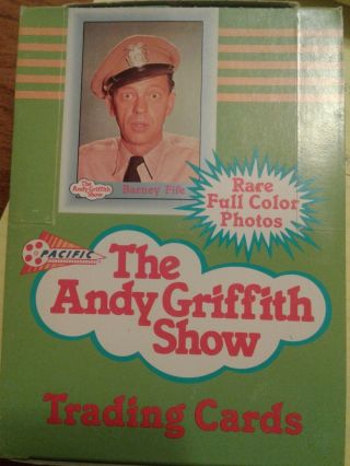 1990 Pacific The Andy Griffith Show Series 1 Wax Box 36 Packs