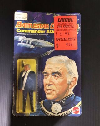 1978 Mattel Battlestar Galactica Commander Adama Action Figure