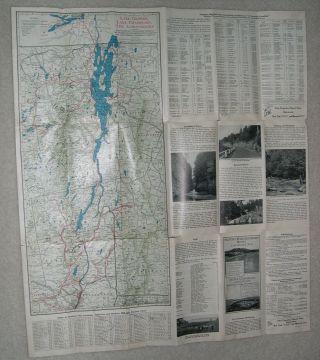 The Adirondacks Our Great National Playground 1920 ' s Brochure with Maps Resorts 2