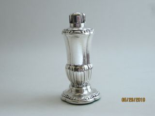 Vintage Ronson Mayfair Essex silver plated table lighter 4