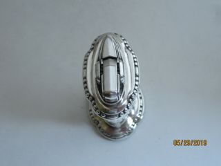 Vintage Ronson Mayfair Essex silver plated table lighter 7