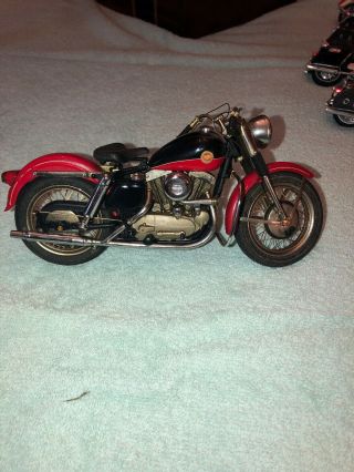 Franklin 1957 Harley Davidson Xl Sportster 1:10 Scale Diecast B11tq07