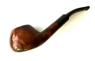 VINTAGE SAVORY ' S ARGYLL MADE IN LONDON ENGLAND 140 BENT VOLCANO ESTATE PIPE 3