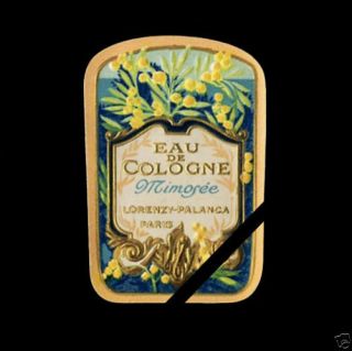 Antique French Perfume Label Early 1900 