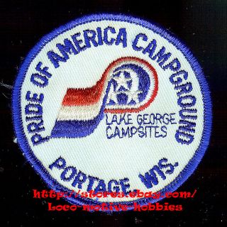 Lmh Patch Badge Lake George Campsites Pride America Campground Portage Wi