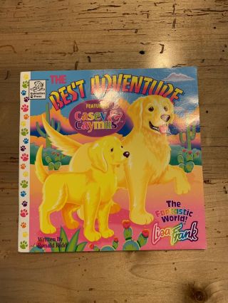 Vintage Lisa Frank Picture Book 1997.  The Best Adventure Casey And Caymus