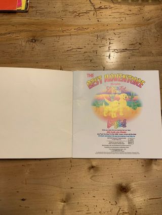 Vintage Lisa Frank Picture Book 1997.  The Best Adventure Casey And Caymus 3