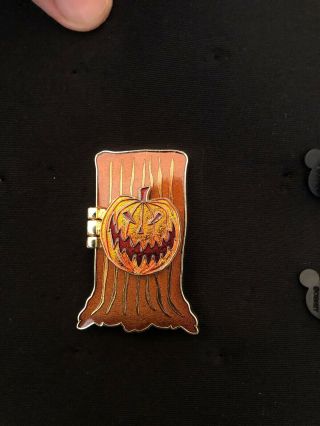 2008 Disney Dlr Nightmare Before Christmas Le Pin Holiday Town Door Jack