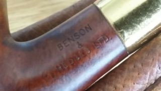 Benson & Hedges London Made Briar Estate Pipe. 2