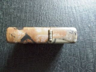 ZIPPO Gas Lighter C 05 Vintage Army Camouflage Colour Made In USA. 5