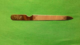 Vintage Leather Zipper Travel Brush Groom Kit Gillette Double Edge Razor 4