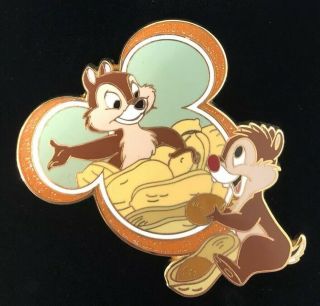 Disney Le 250 Rare Chip & Dale Mickey Mania Pin Rare Htf Oc