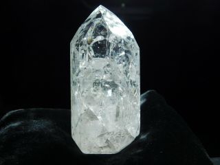 A VERY Translucent Polished Fire and Ice Quartz Crystal From Brazil 119gr 4