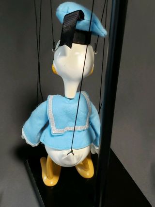 Disney Bob Baker Donald Duck Full Size Marionette Puppet Good 8