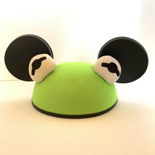 Disney Parks Muppets Kermit The Frog Mickey Ears Hat Eyes Rare Hard To Find