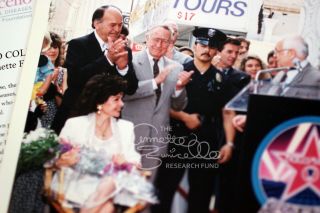 Annette Funicello Personal Property 8x10 Photo 1993 Star Hollywood Walk Of Fame
