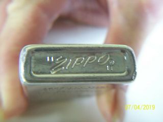 Vintage Advertising ZIPPO LIGHTER SLIM 70 ' s? Timron Traffic Control Devices. 4