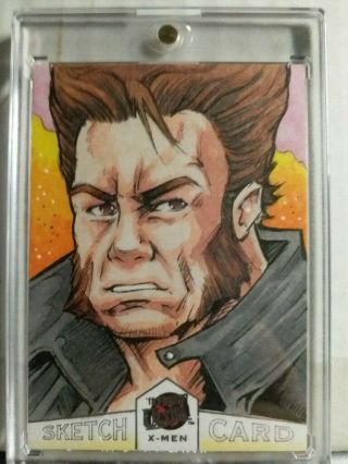 Wolverine 2018 Fleer Ultra X - Men Sketch Artist 1/1