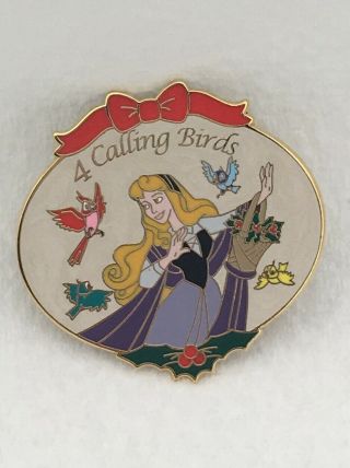Le 300 Disney Pin 66221 12 Days Of Christmas - 4 Calling Birds Sleeping Beauty