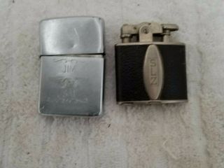 Two Lighters,  One Zippo Marked Usaf,  And One Ronson
