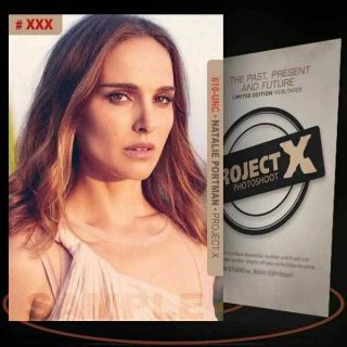 Natalie Portman [ 610 - Unc ] Project X Numbered Cards / Limited Edition