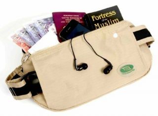 Hajj Safe Anti - Theft Hajj Umrah Travel Waist Bag Ihram Belt Passport Money Purse