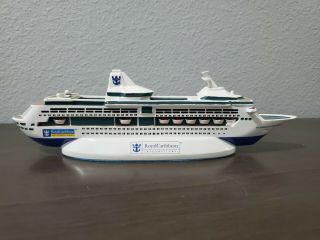 Royal Caribbean Splendour Of The Seas Model Cruise Ship Resin Travel Souvenir 7