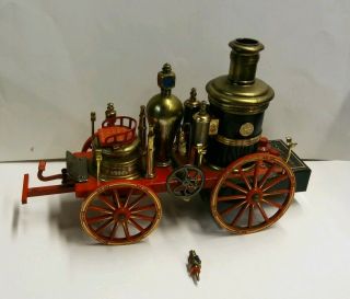 Vintage Collectible 1972 " The Mississippi " 1869 Antique Fire Engine Am Radio