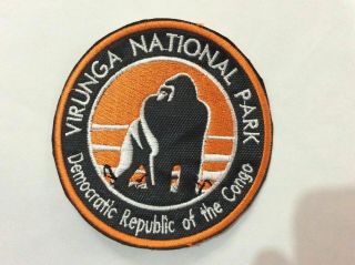 Patch Virunga National Park - Congo - Africa - Gorilla Chimpanzee Okapi