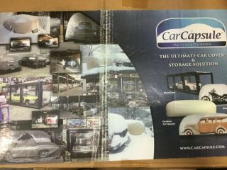 Carcapsule® Cc12f - Indoor Bubble Car Cover (144 " L X 72 " W X 60 " H)