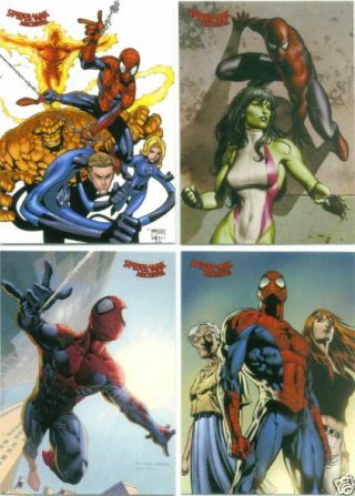 2009 Spiderman Archives Marvel Comic Trading Card Set