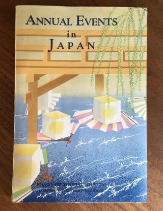 Japanese Government Railway,  Annual Events In Japan Book,  1930s