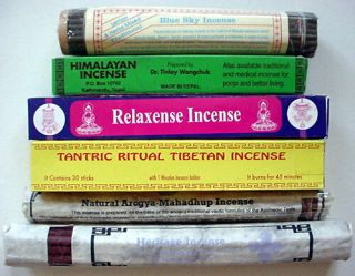 Arogya Tantric Healing Masala Tibetan Incense X 6