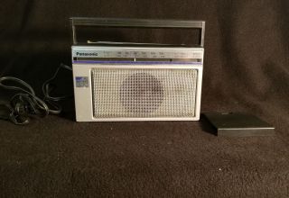 Vintage Panasonic Am/fm Radio Model Rf - 538