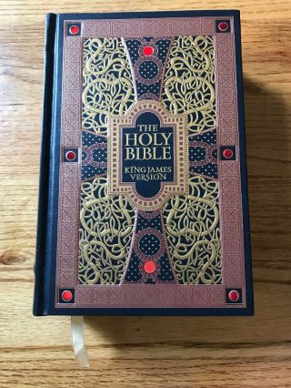 The Holy Bible King James Version Leather Bound Barnes & Noble 2012