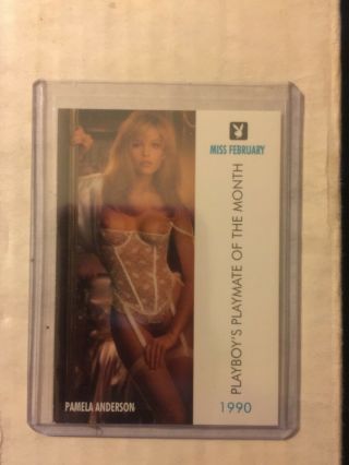 Pamela Anderson Rookie Playboy Card Exc.