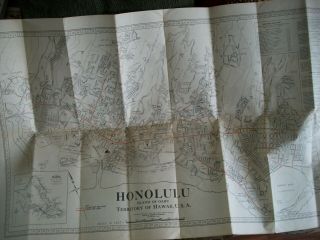 1934 MAP & GUIDE OF HONOLULU AND OAHU 5